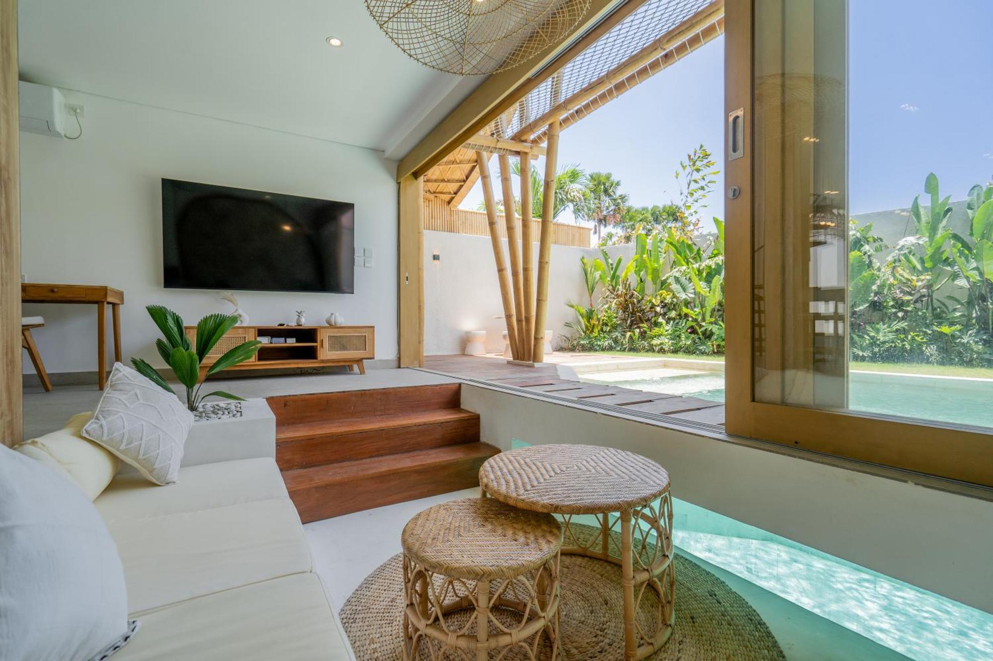 Villa Sunset Bamboo - 3Br Villa In Kerobokan المظهر الخارجي الصورة