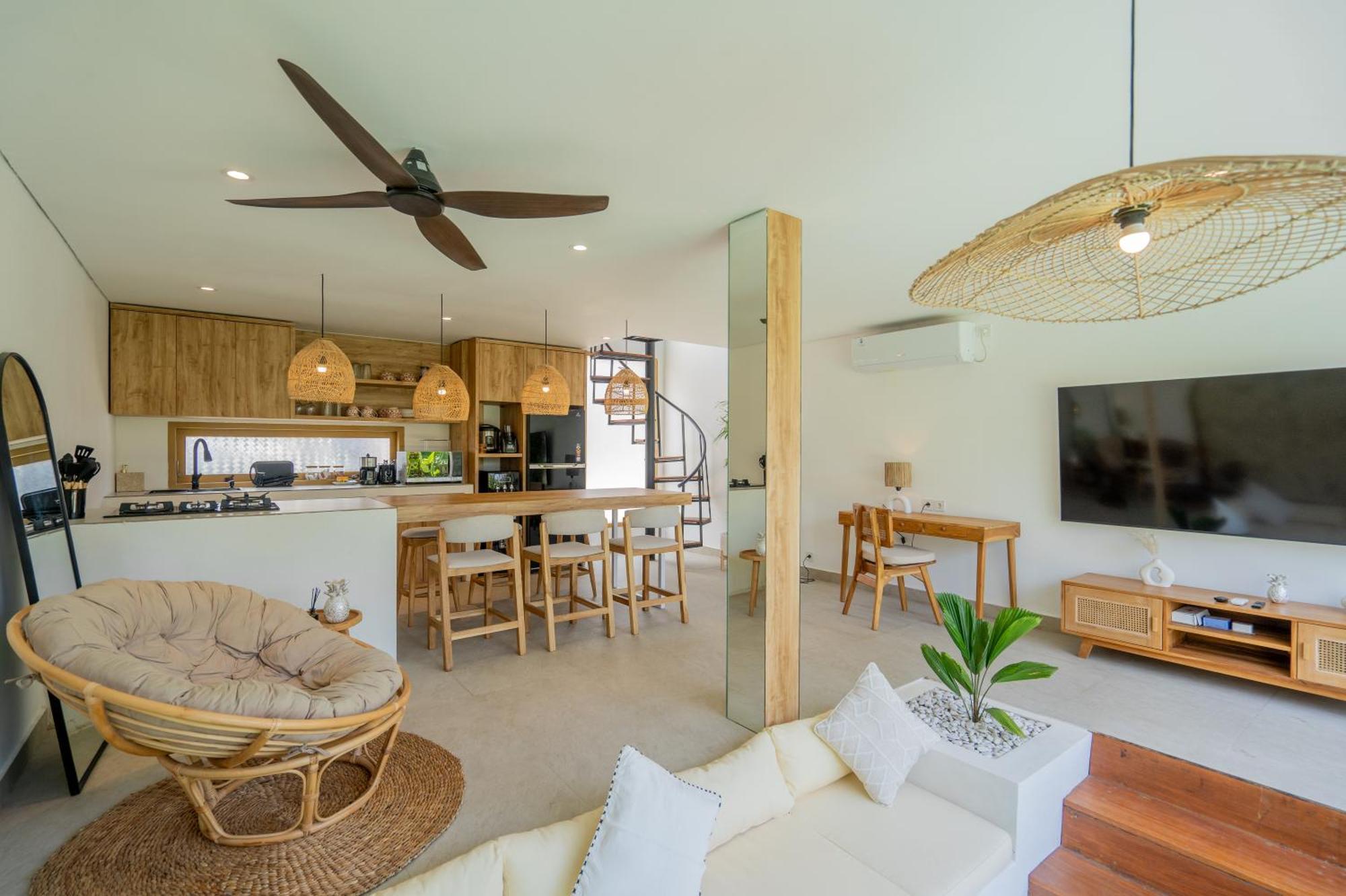 Villa Sunset Bamboo - 3Br Villa In Kerobokan المظهر الخارجي الصورة