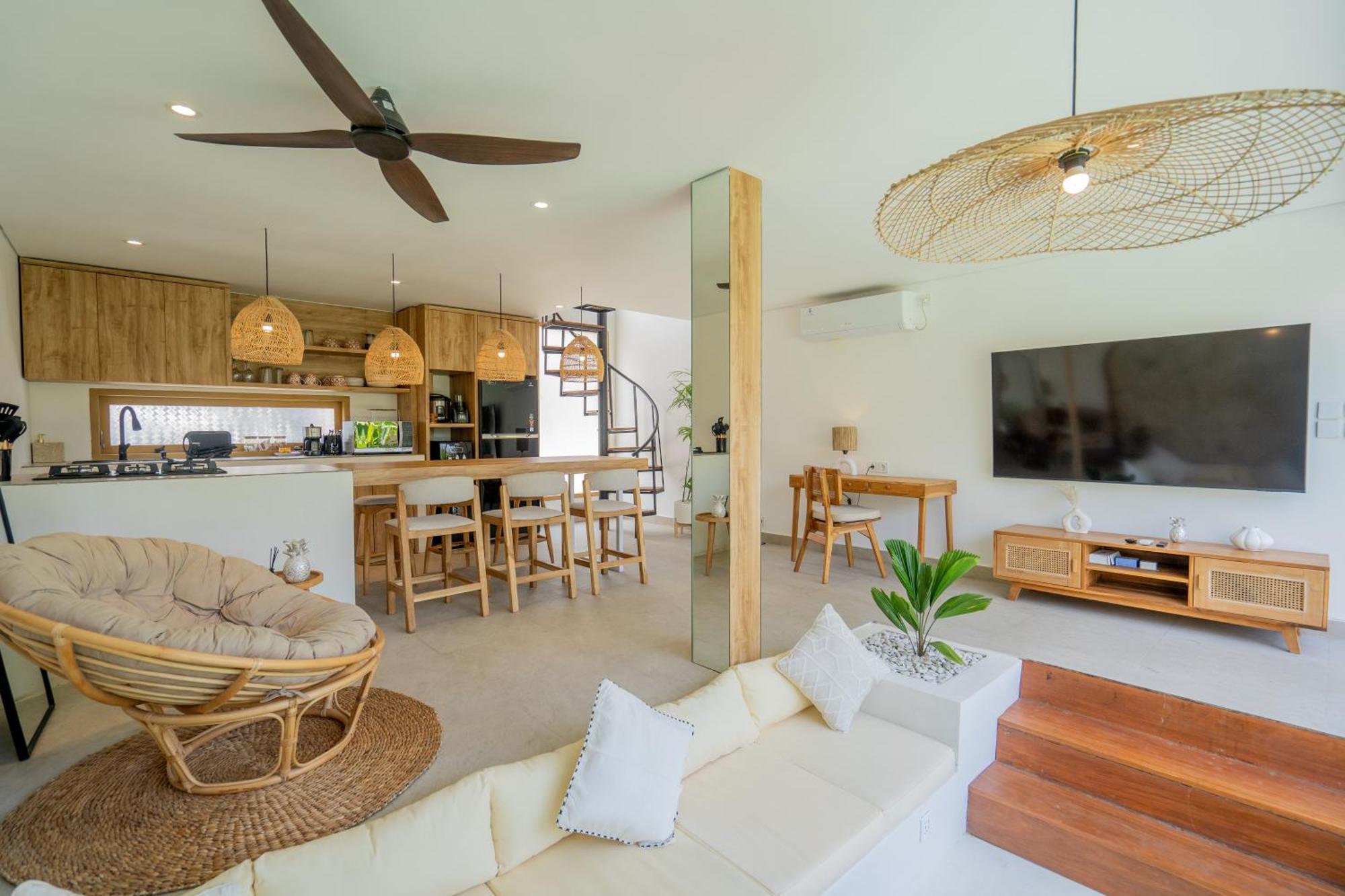Villa Sunset Bamboo - 3Br Villa In Kerobokan المظهر الخارجي الصورة